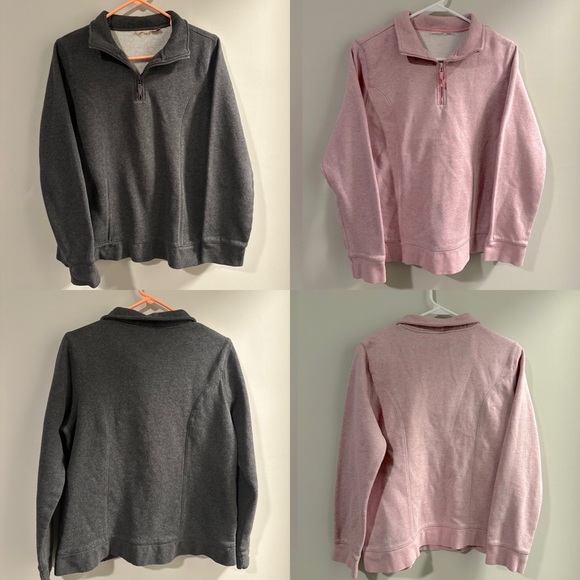 Set of 2 quarter zips - Picture 1 of 5